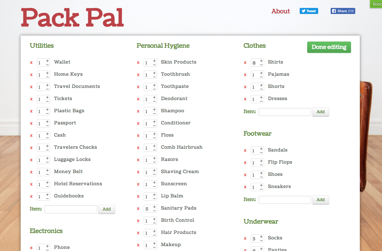 Pack Pal gallery image
