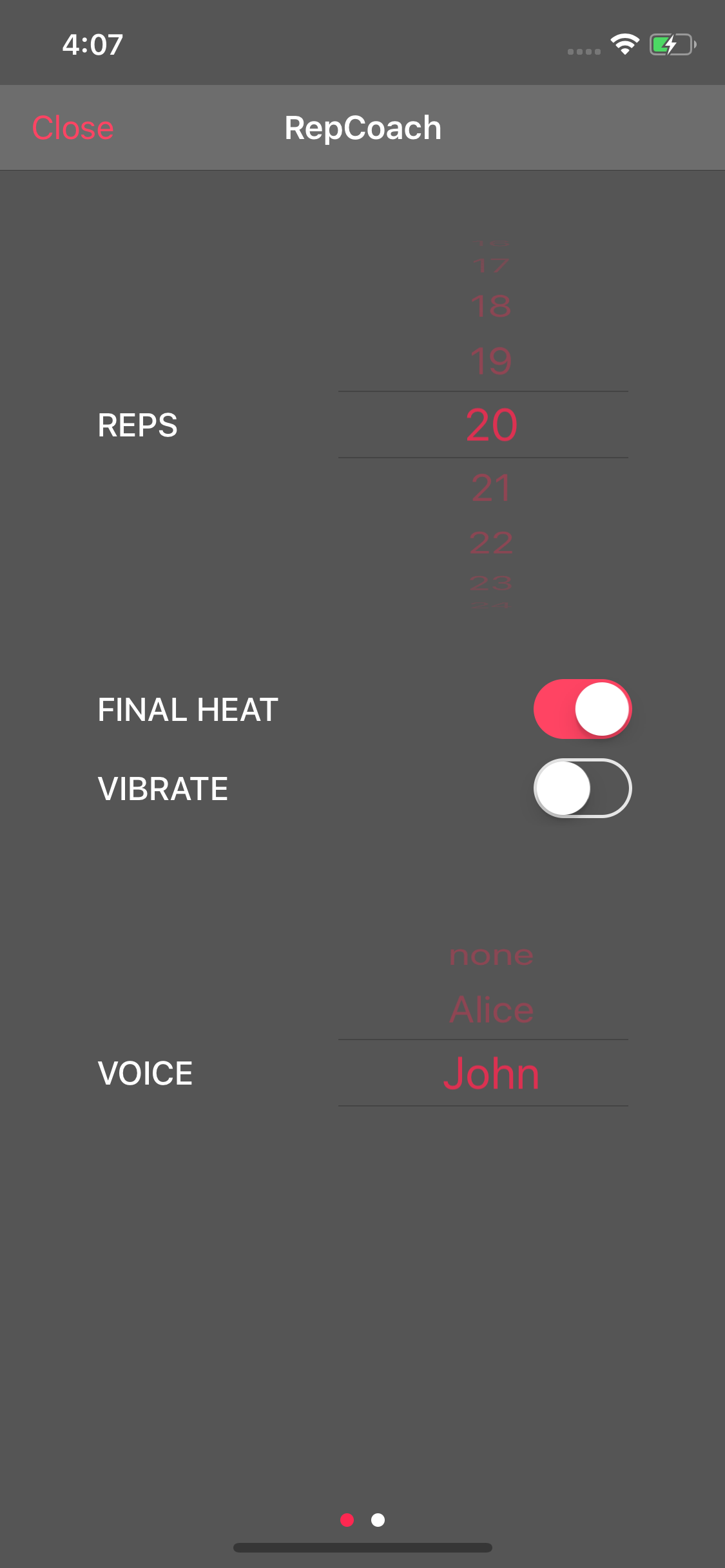 RepCoach gallery image