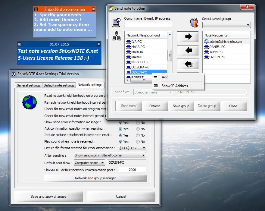 ShixxNOTE – Notes & LAN Messaging gallery image