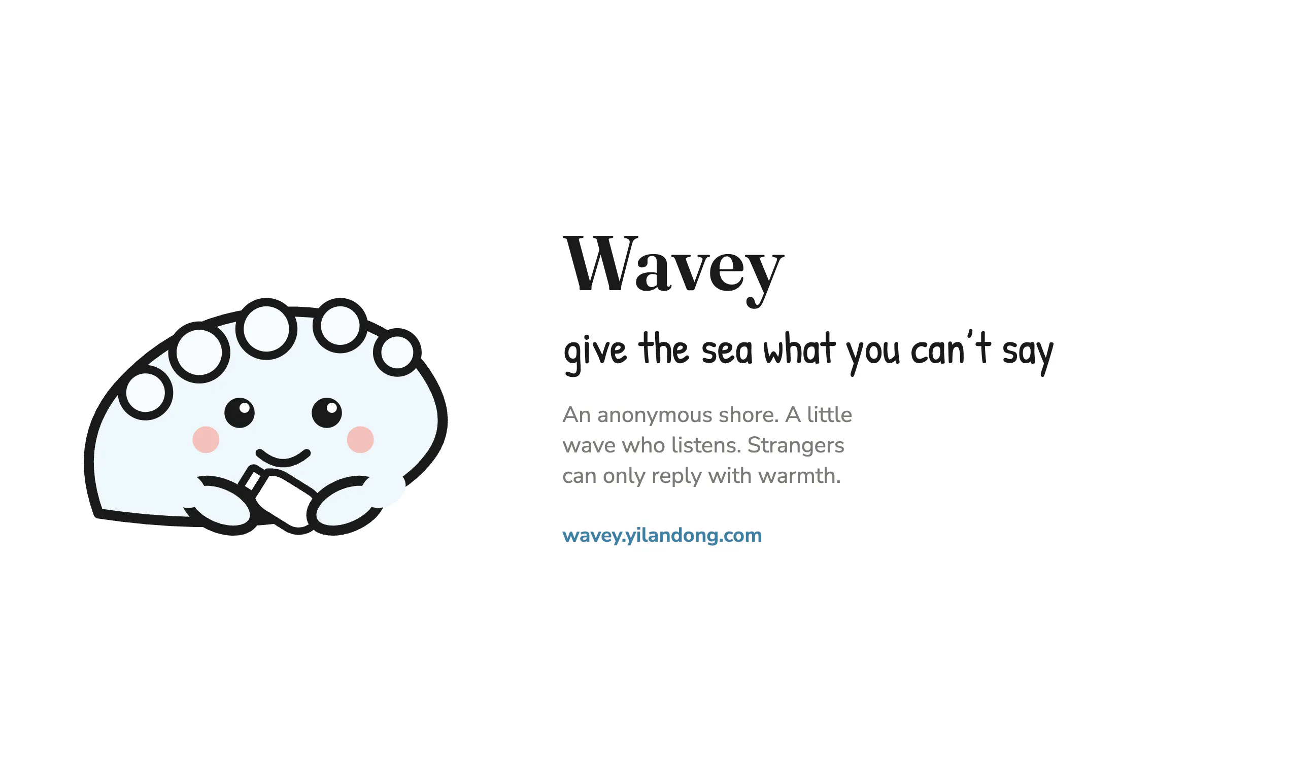 Wavey: give the sea what you can't say gallery image