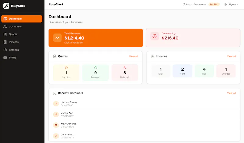 EasyNest screenshot 2