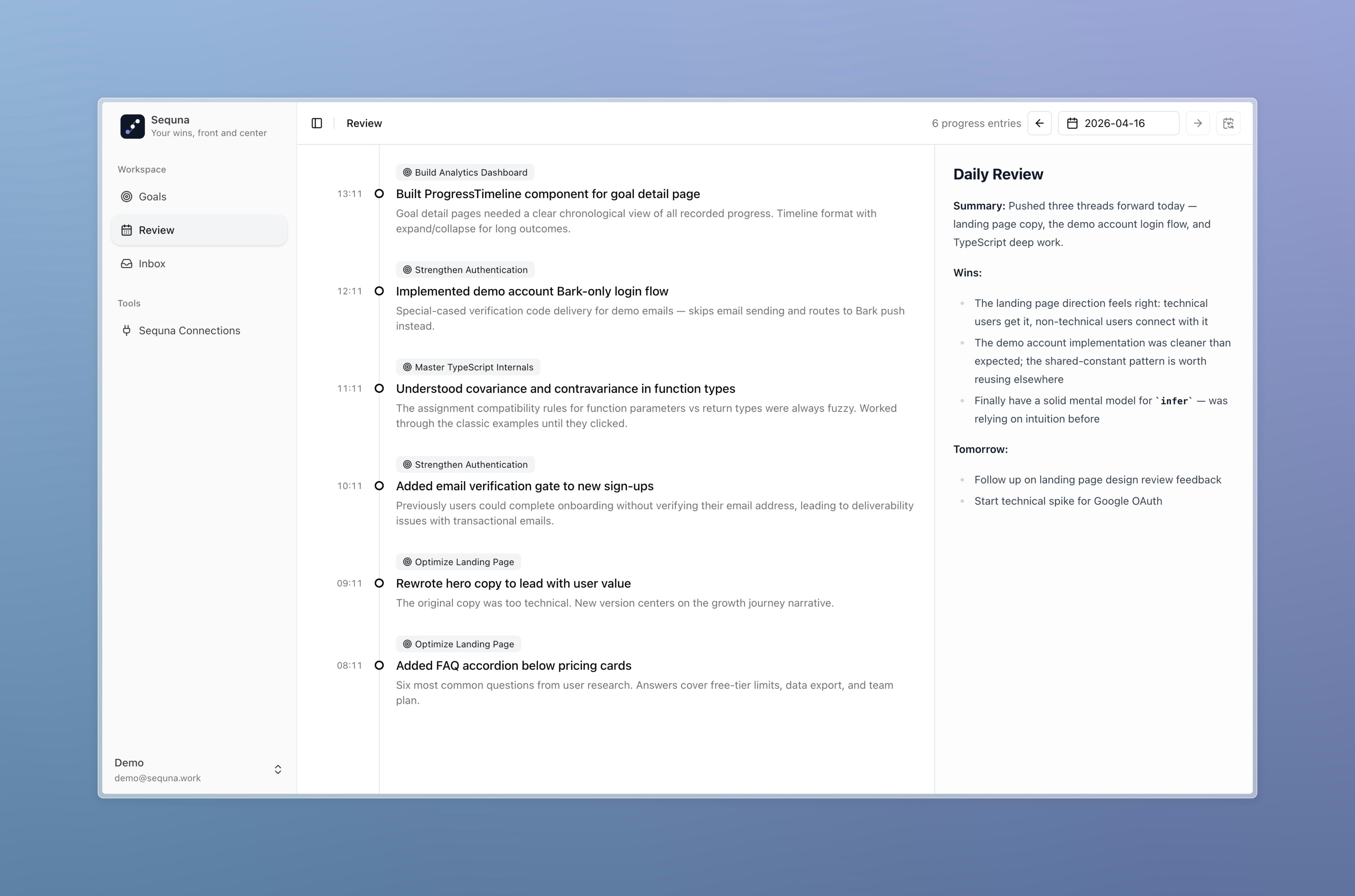 Sequna gallery image