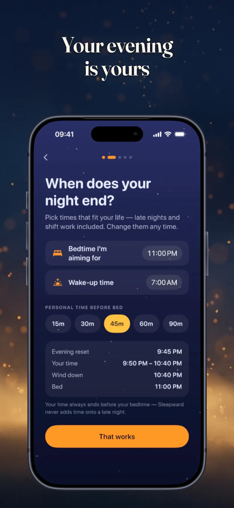 Sleepward: Bedtime Routine screenshot 3