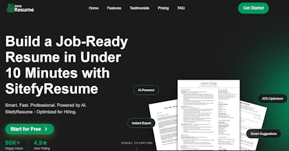 Sitefy Whitelabel Resume Builder gallery image