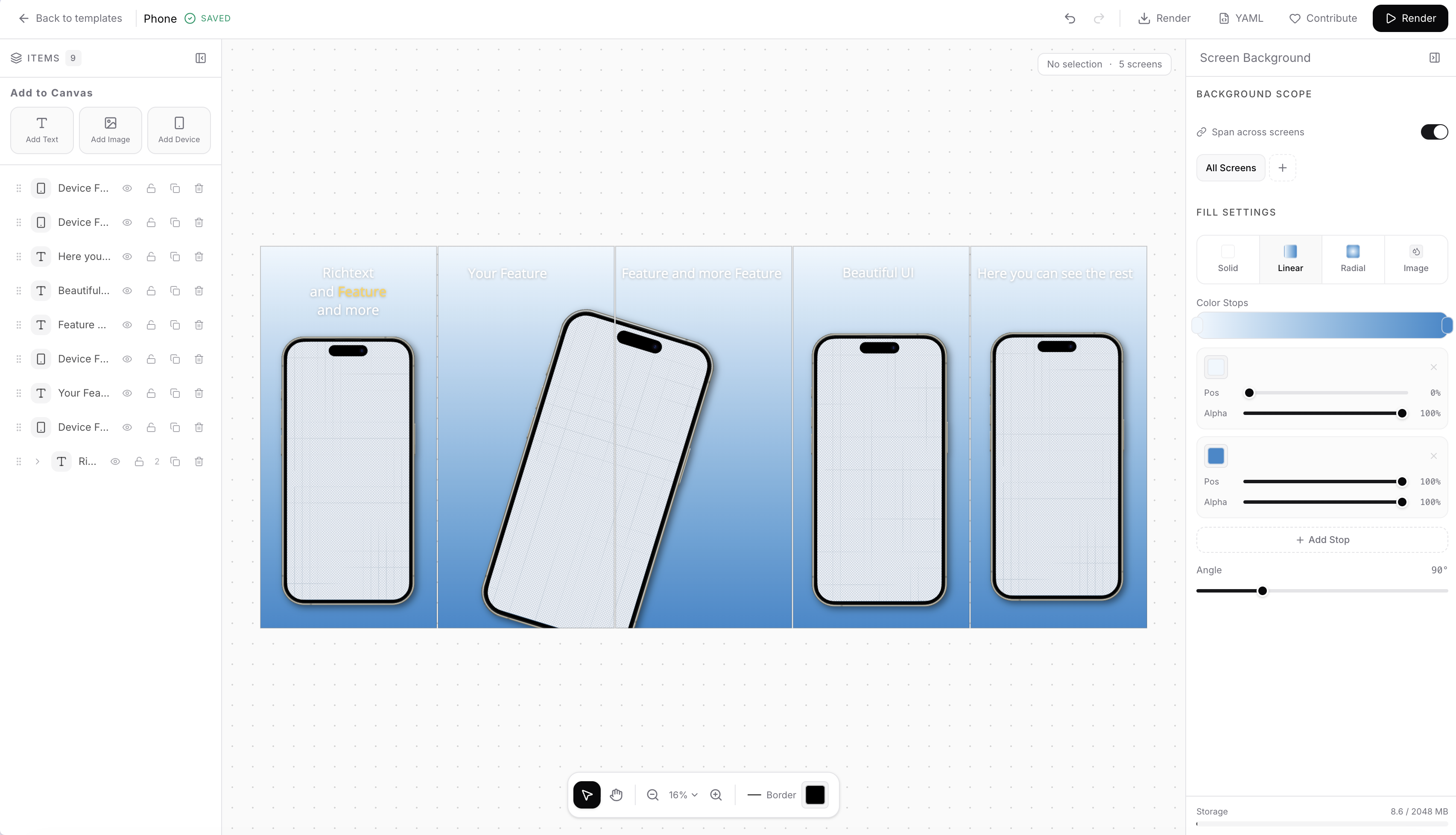 Screenshots.live gallery image
