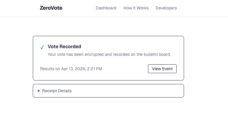ZeroVote gallery image