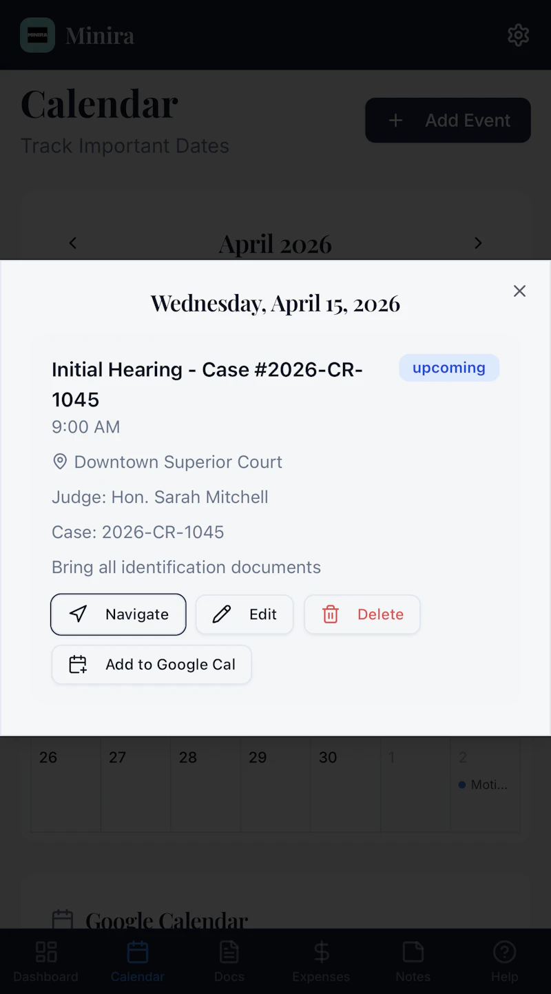 Minira App screenshot 3