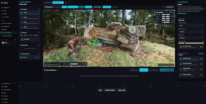 CineGen Beta Launch screenshot 4