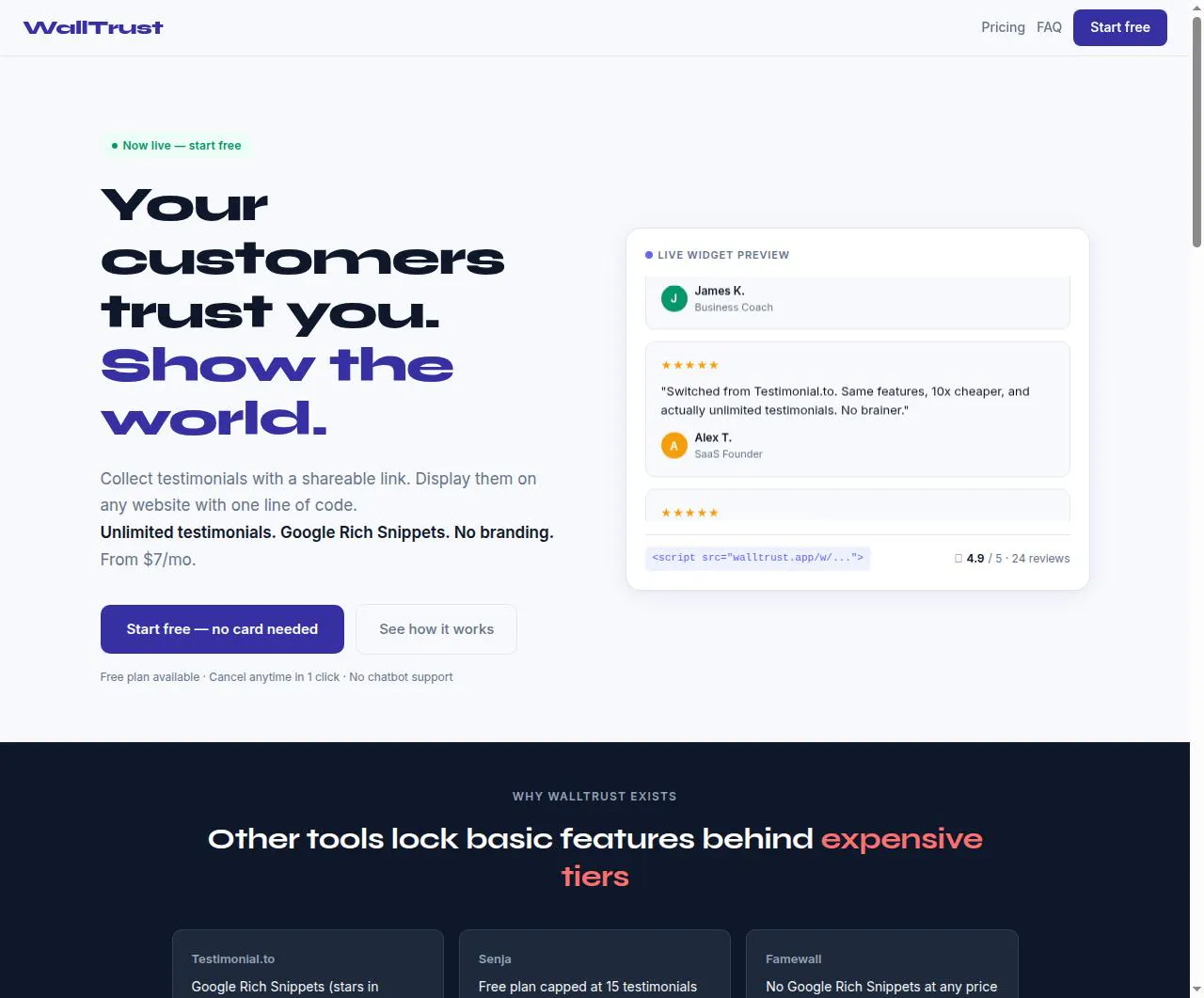 WallTrust screenshot 1