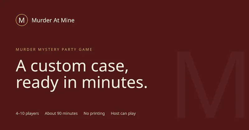 Murder At Mine screenshot 1