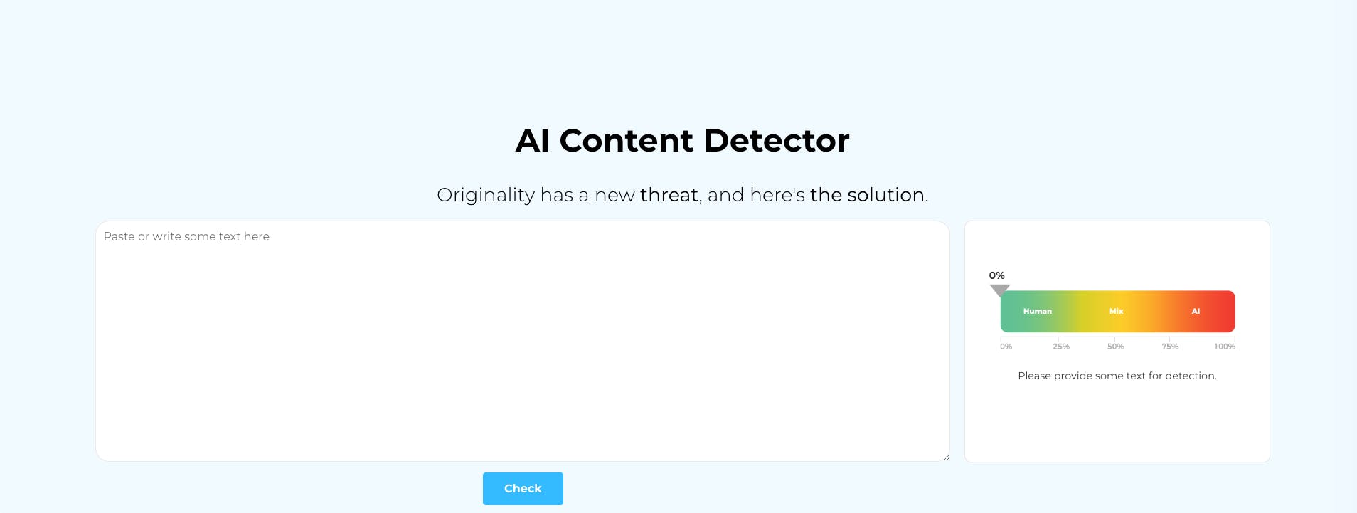 AI Content Detector from Crossplag media 3