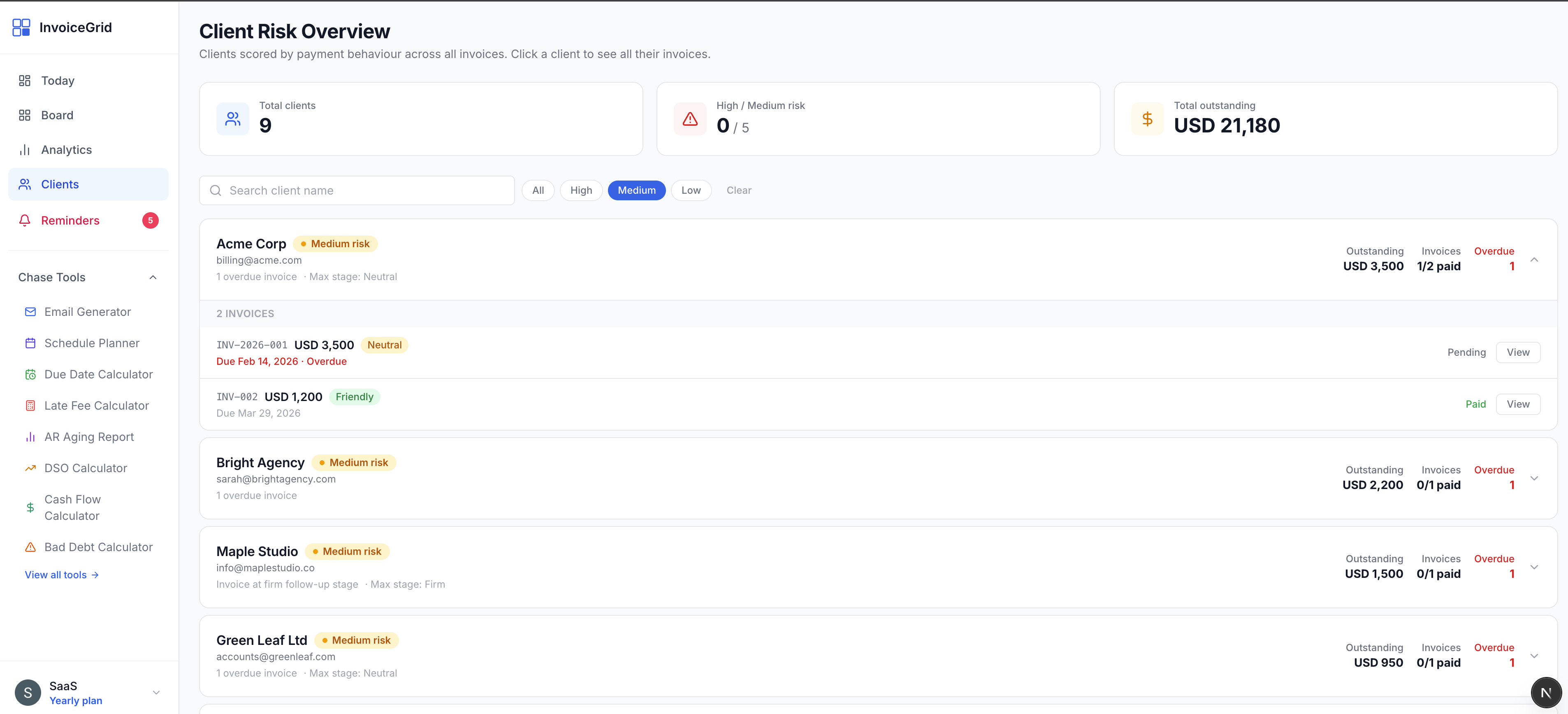InvoiceGrid gallery image