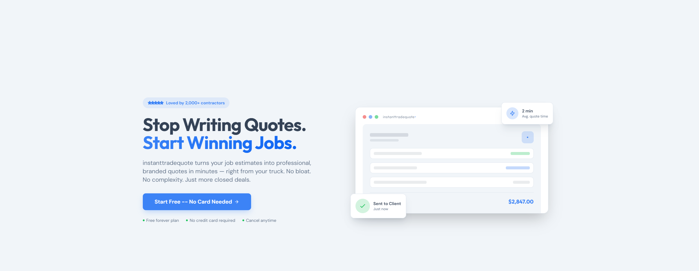 instanttradequote gallery image