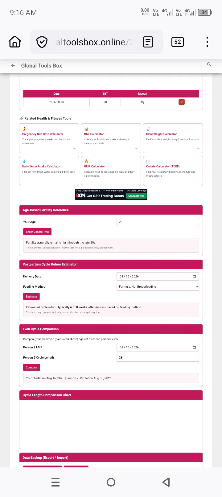 Ovulation Calculator  gallery image