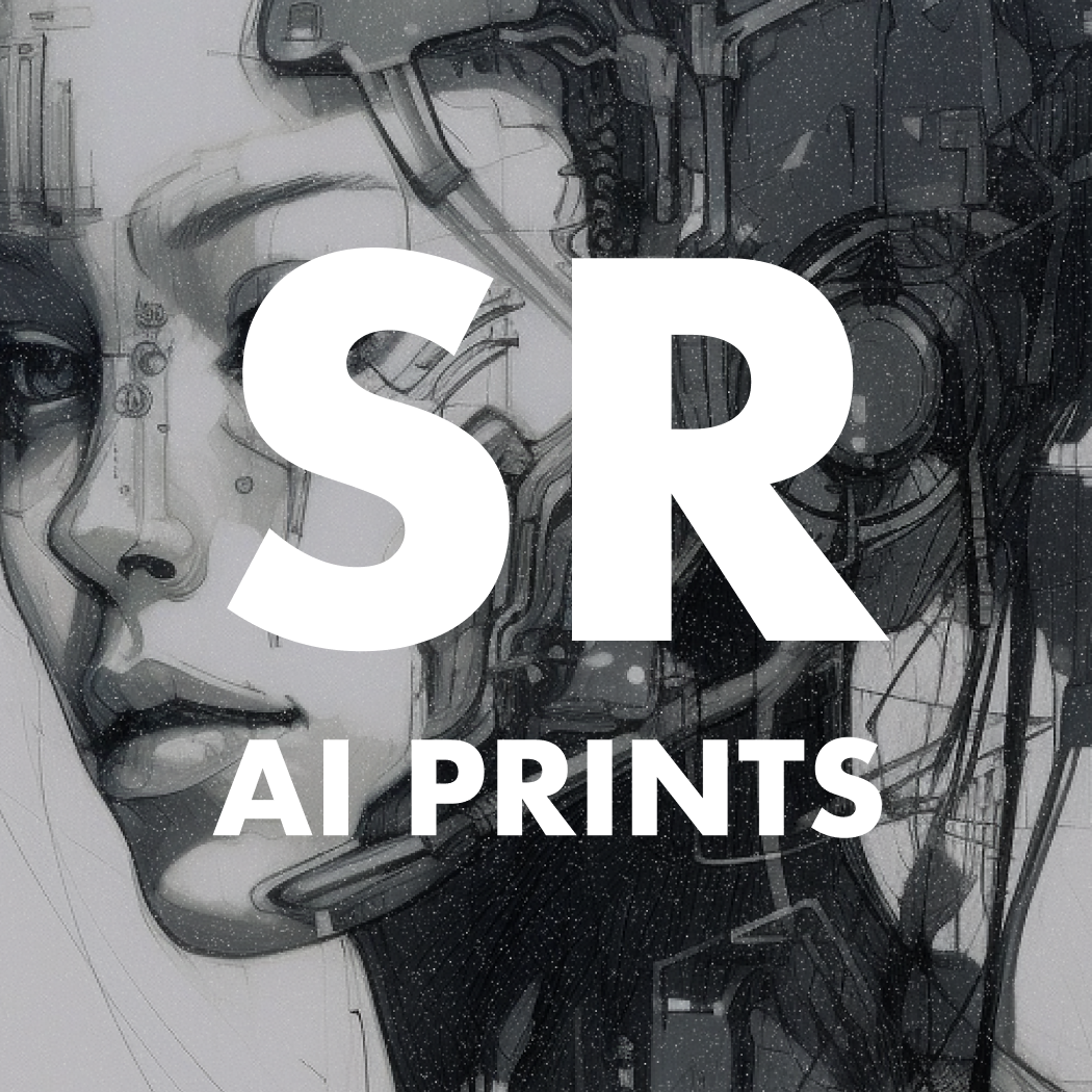 Starving Robots Custom AI Prints