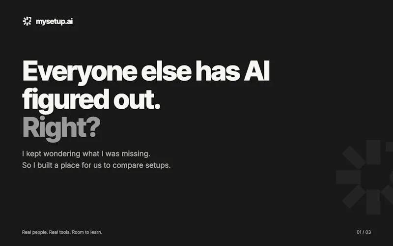 mysetup.ai screenshot 1