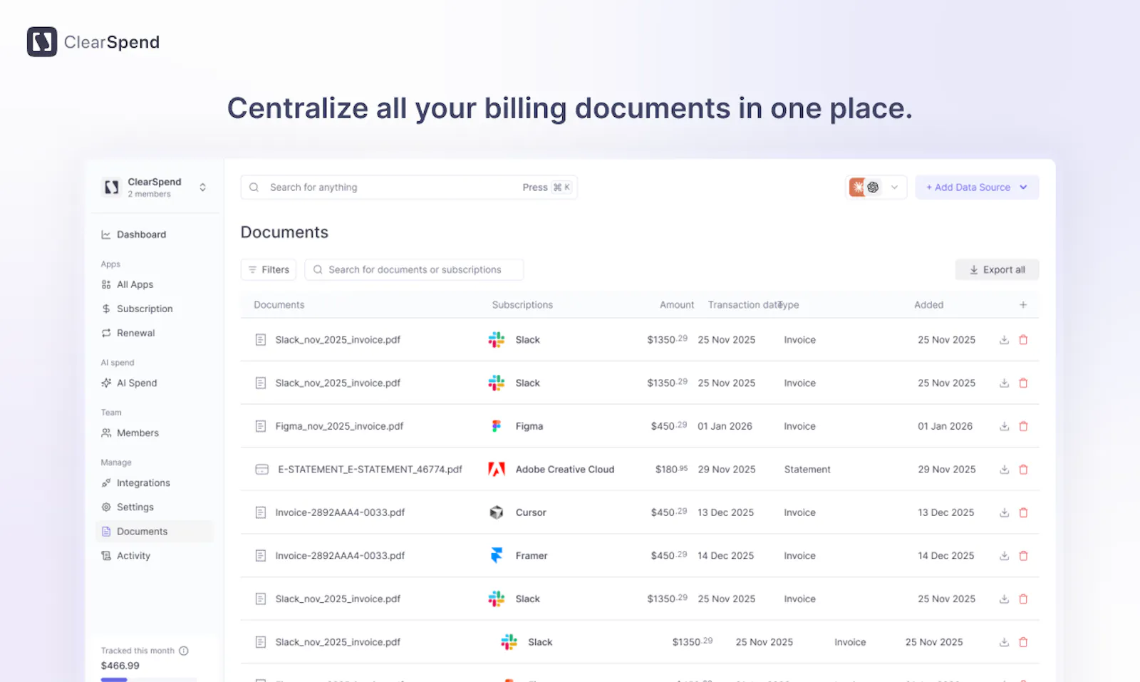 ClearSpend AI screenshot 3