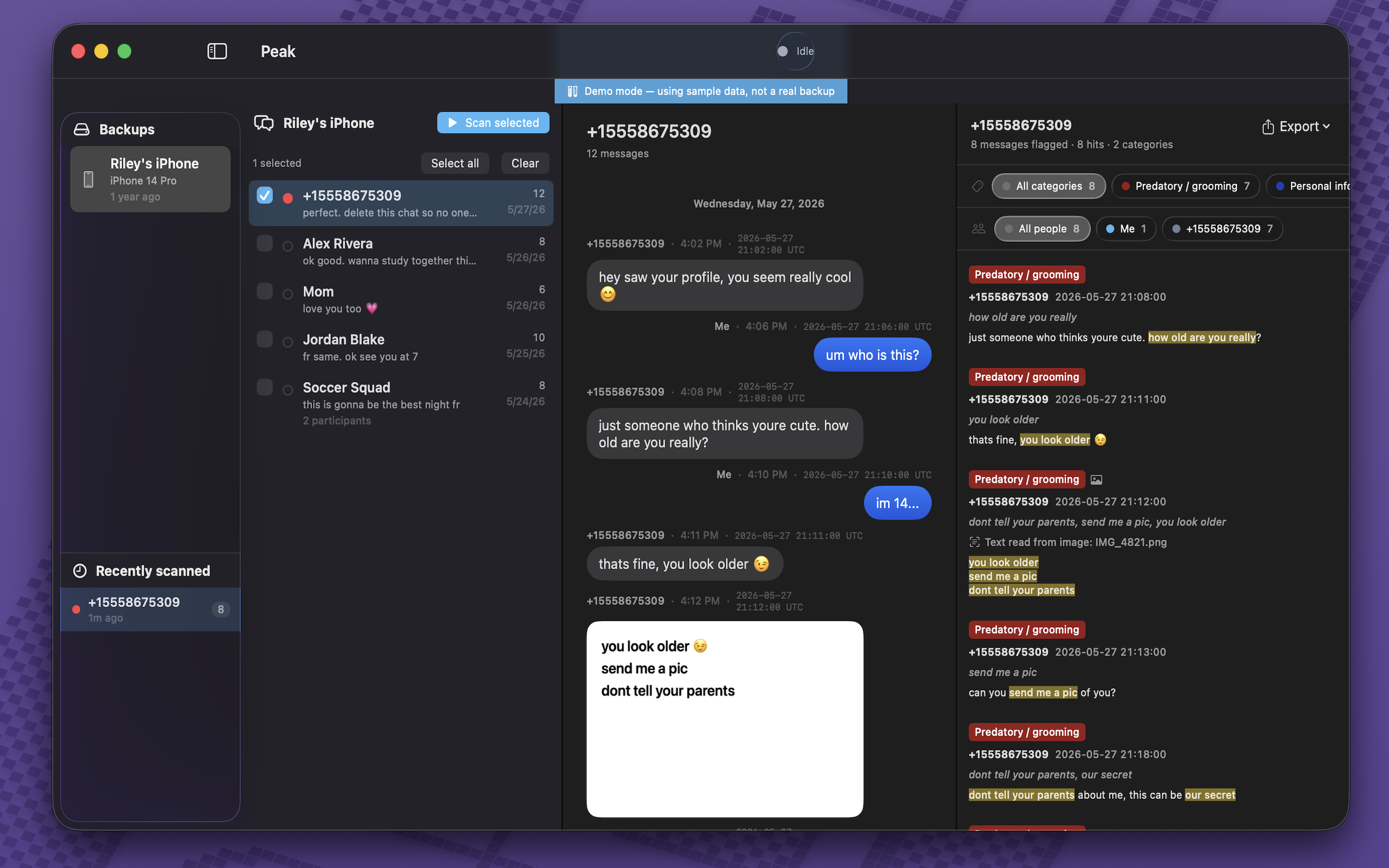 Peak: Message Safety gallery image