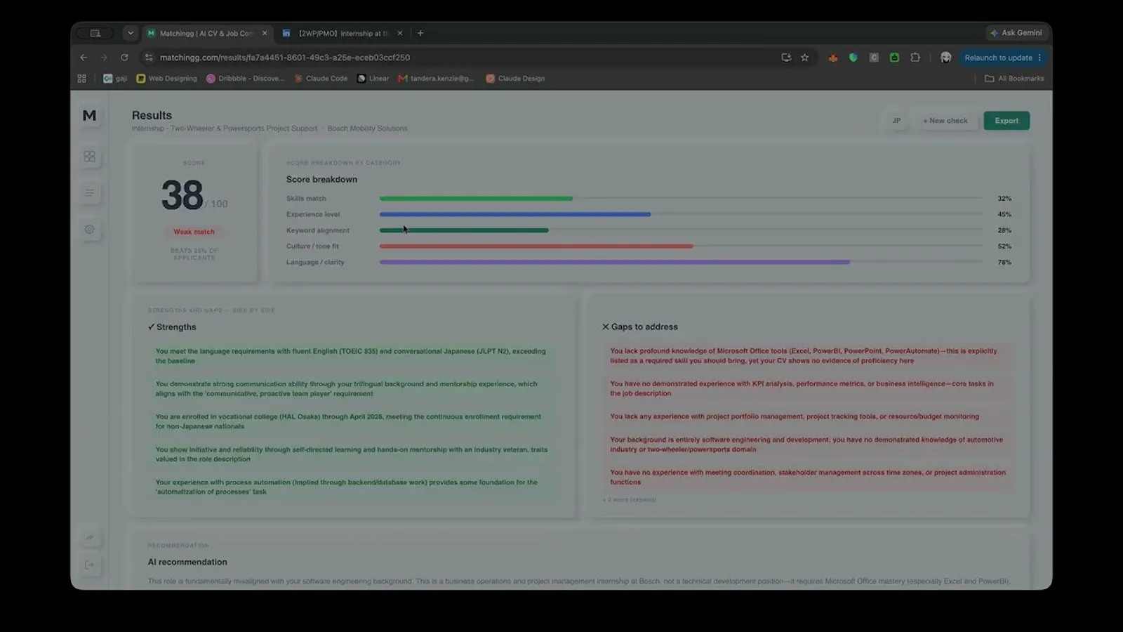 Matchingg  screenshot 1 (video preview)