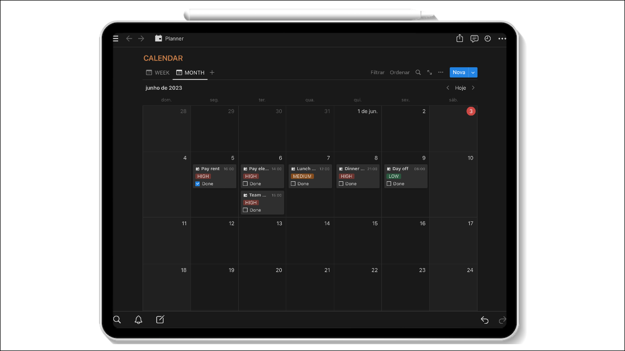 Planner gallery image