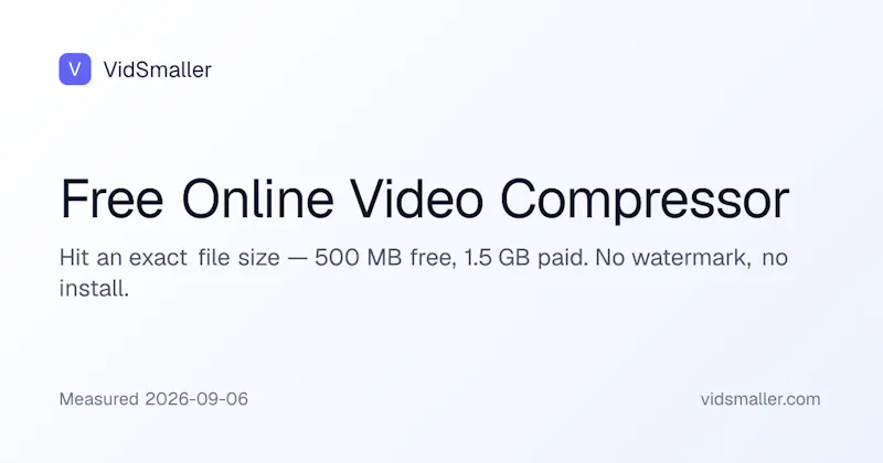 VidSmaller screenshot 1
