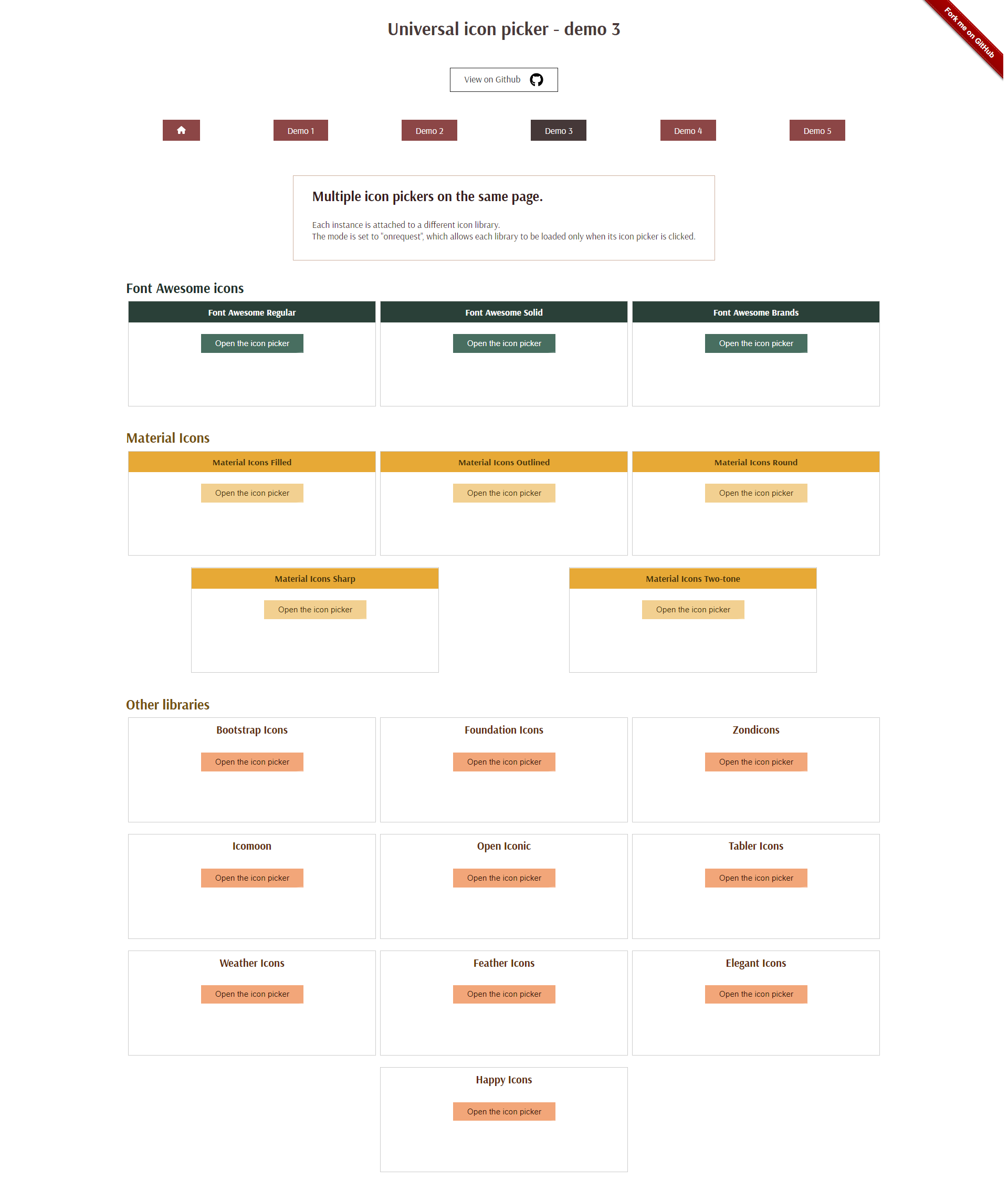 Universal Icon Picker gallery image