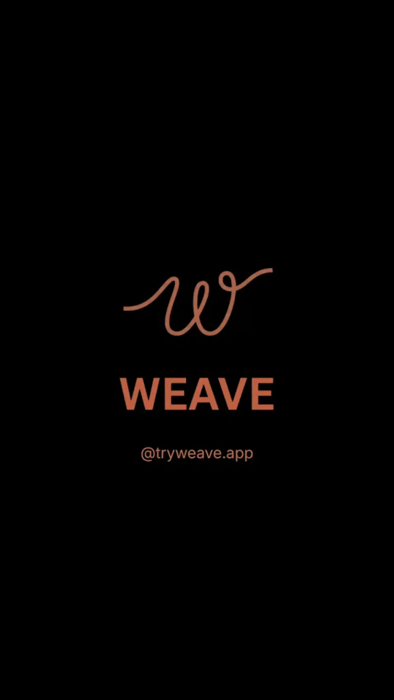 Weave screenshot 1 (video preview)