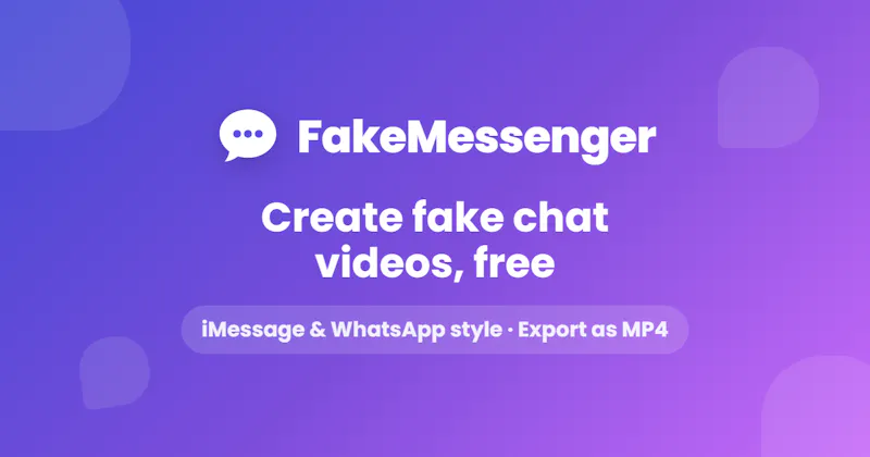 FakeMessenger screenshot 2
