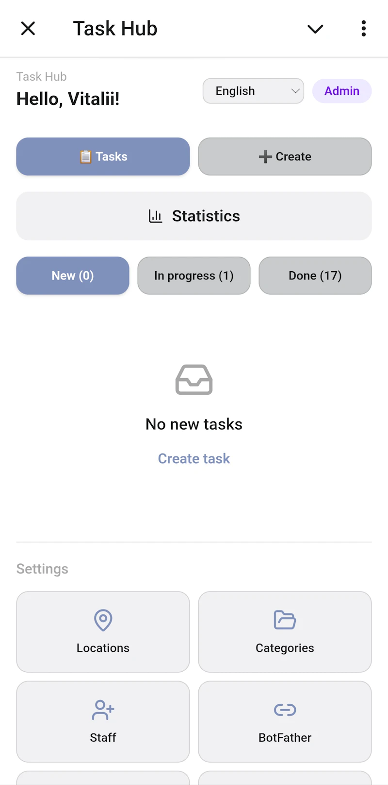Task Hub screenshot 3