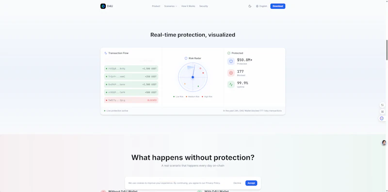 D4U Wallet screenshot 2