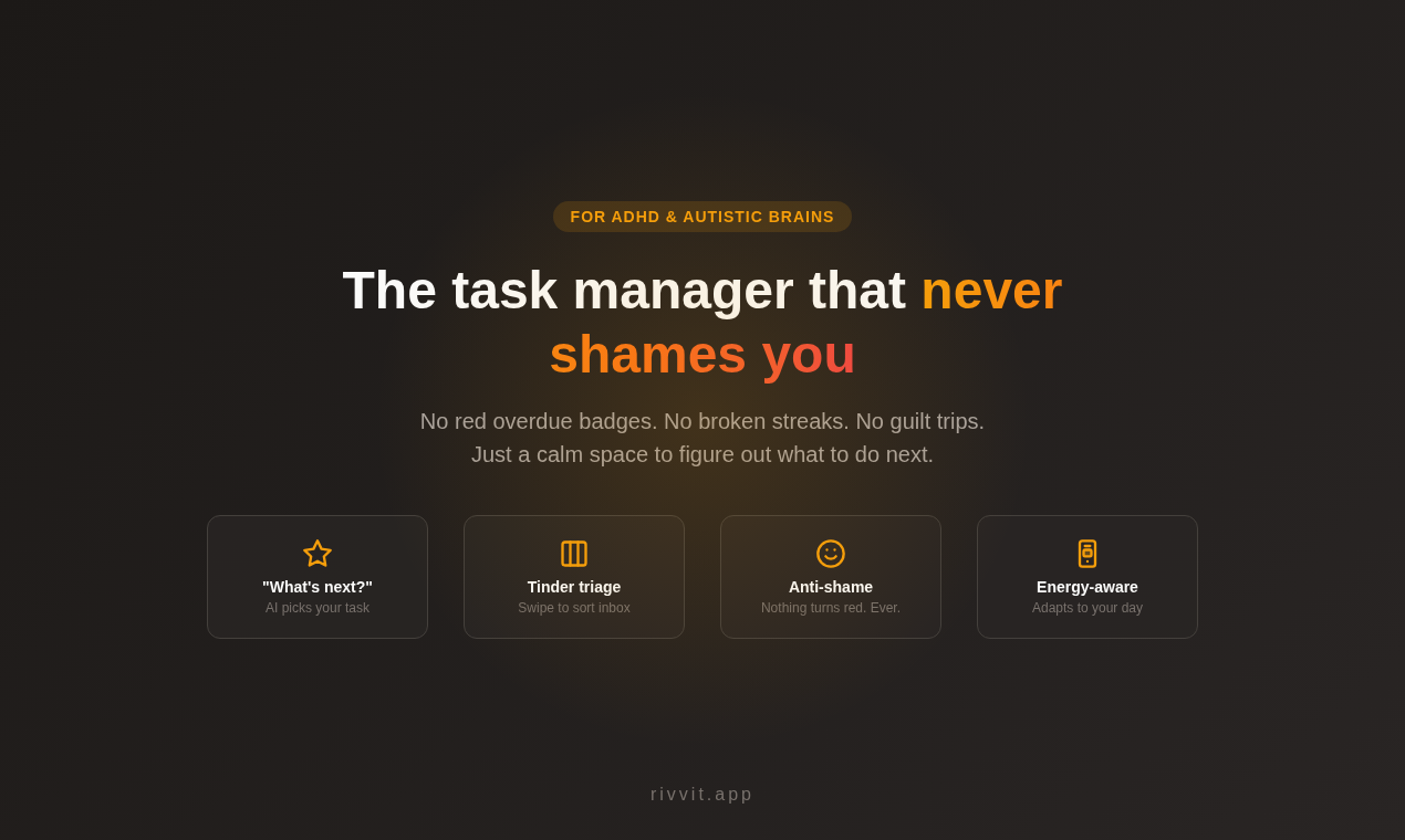 Rivvit - Main product screenshot demonstrating key features and user interface