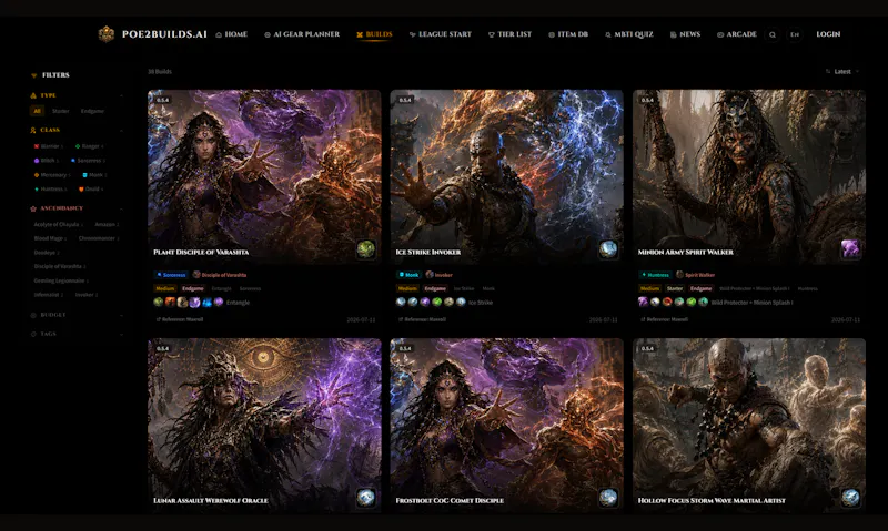 POE2Builds screenshot 1