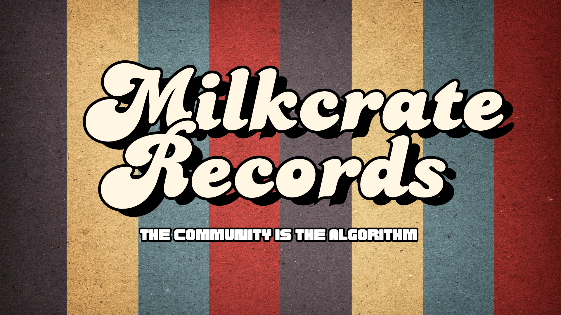 Milkcrate Records - Main product screenshot demonstrating key features and user interface