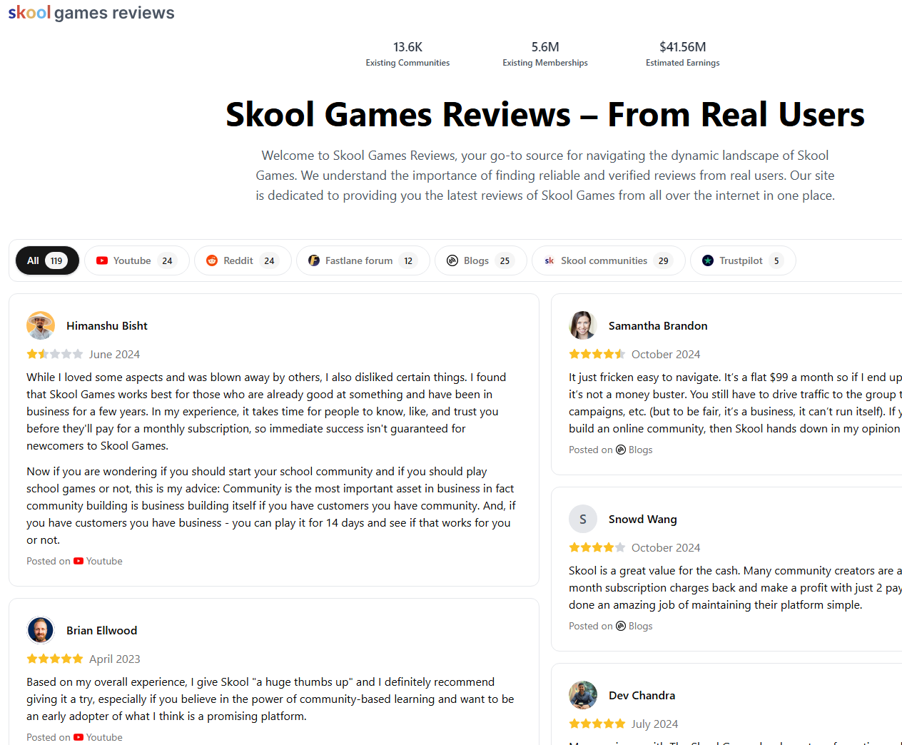 Skool Games評論 - 來自真實用戶的100條評論 media 1