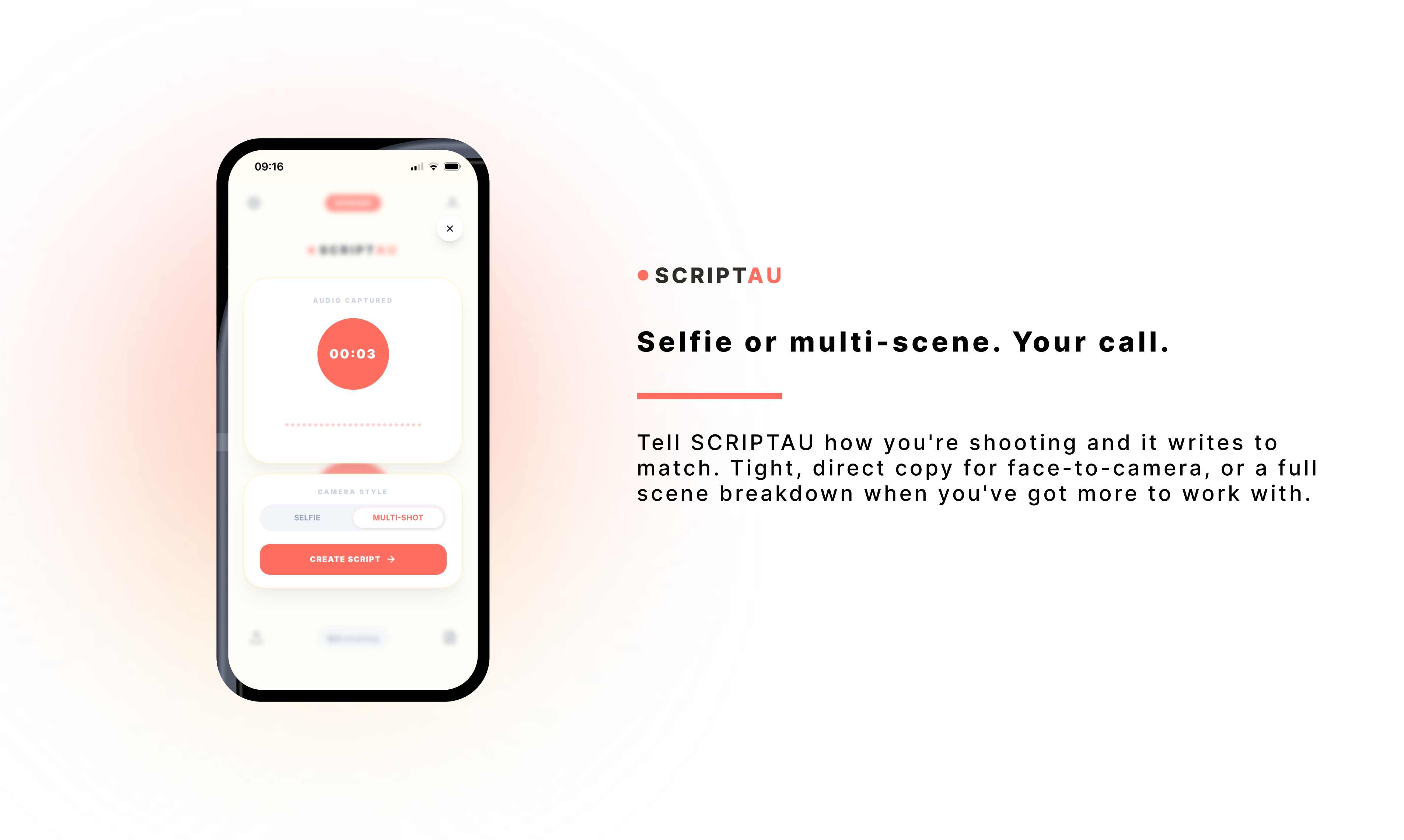 SCRIPTAU - Screenshot 4 showing product features and functionality