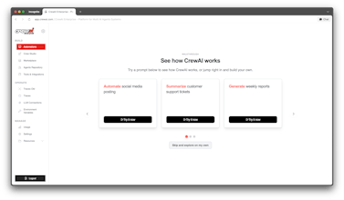 CrewAI AMP - Agent Management Platform gallery image