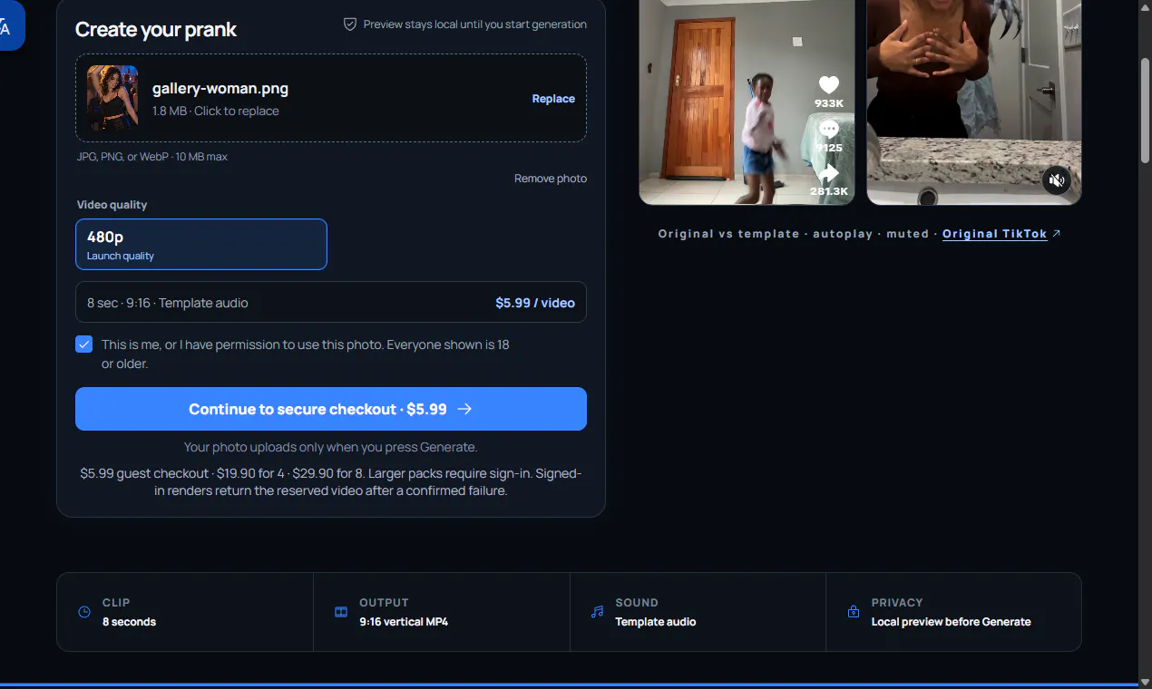 Ghost Filter Prank gallery image