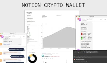 Notion Crypto Wallet with automations gallery image