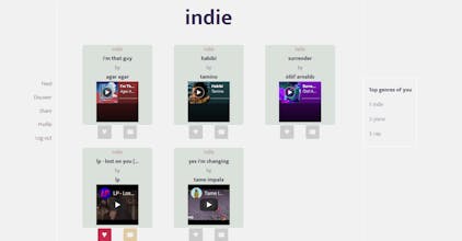 Social Media Platform for Music gallery image
