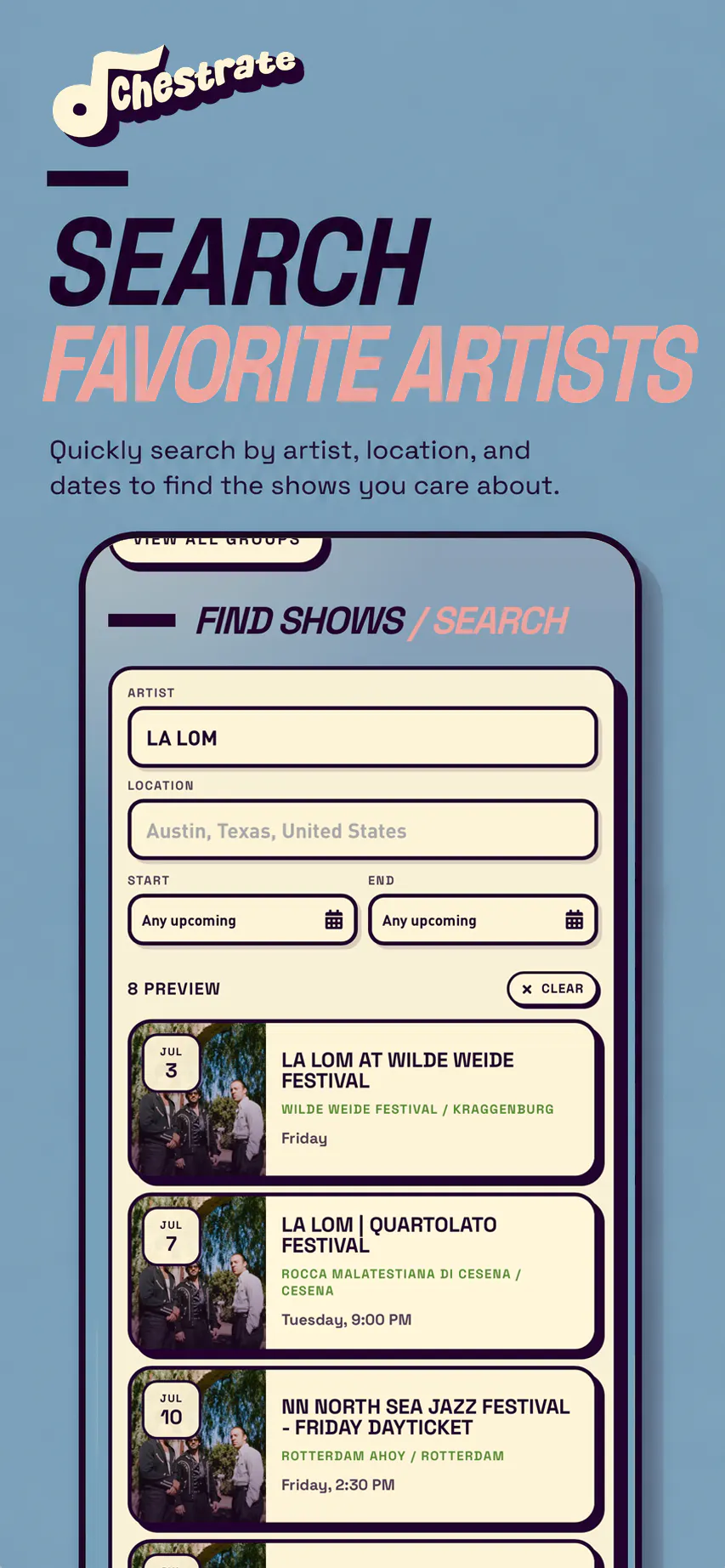 Orchestrate gallery image