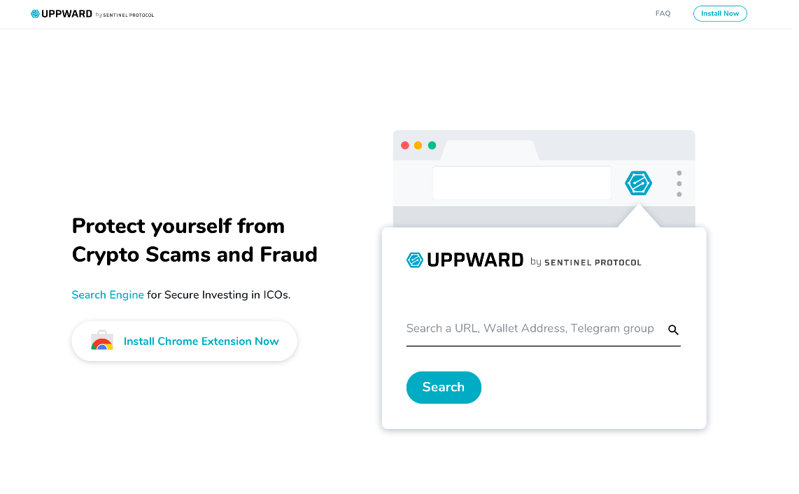 Uppward Chrome Extension gallery image