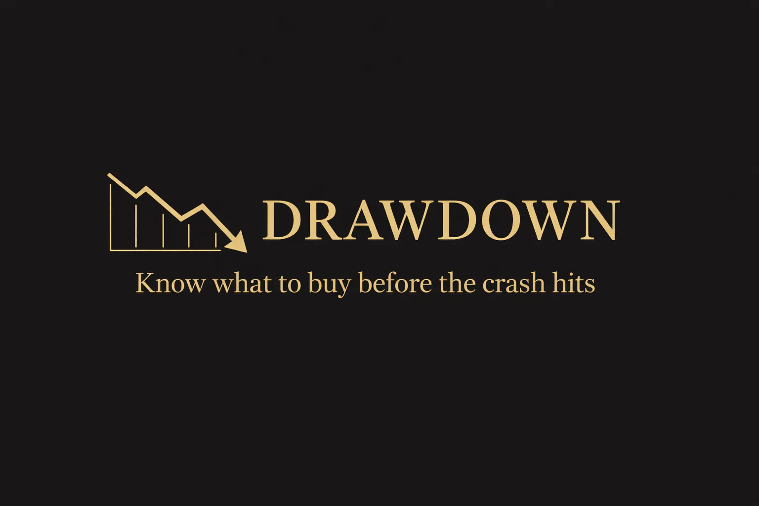 Drawdown — Make Your Plan, While You Can product banner