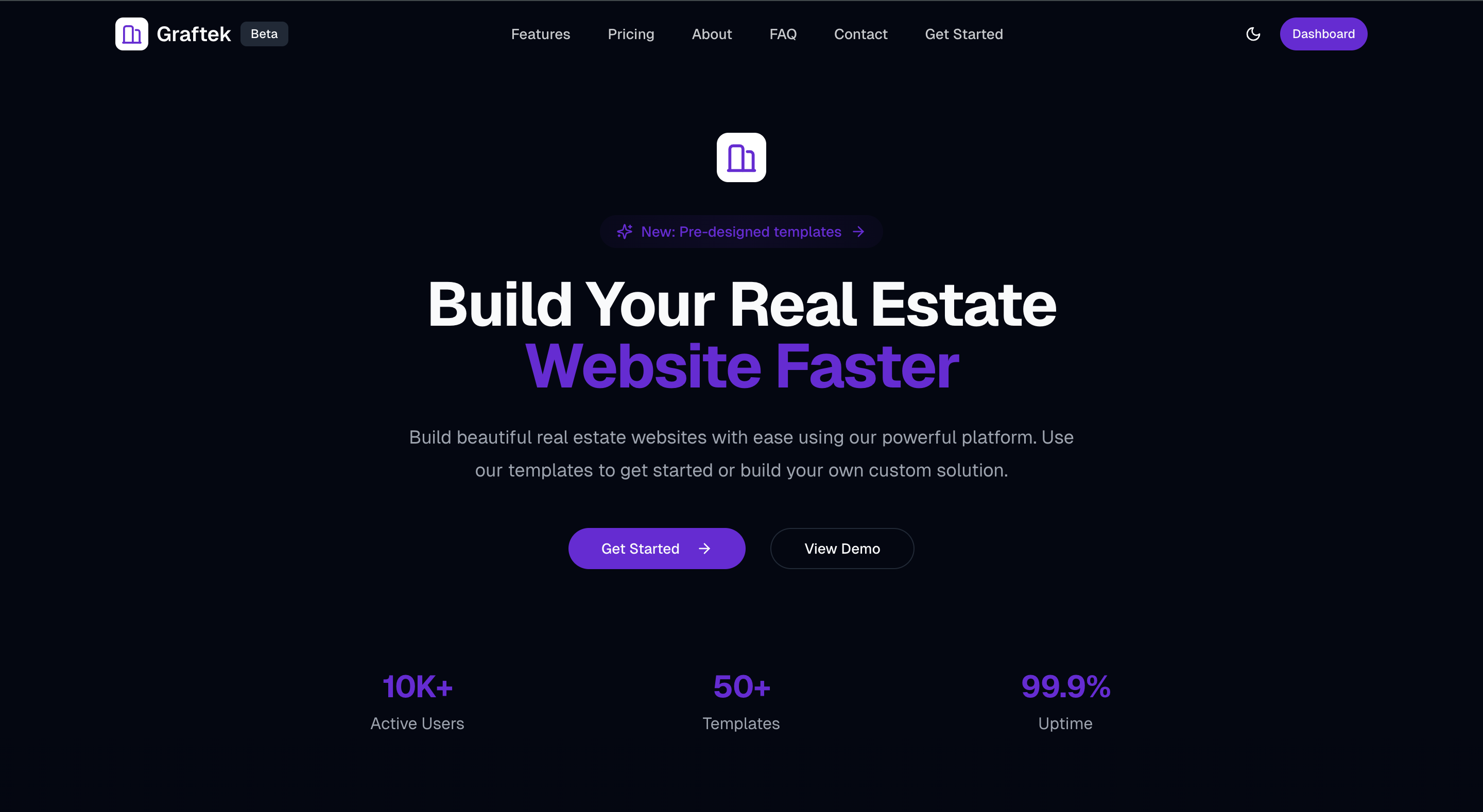 Injerto - Construya su sitio web de bienes raíces más rápido media 1