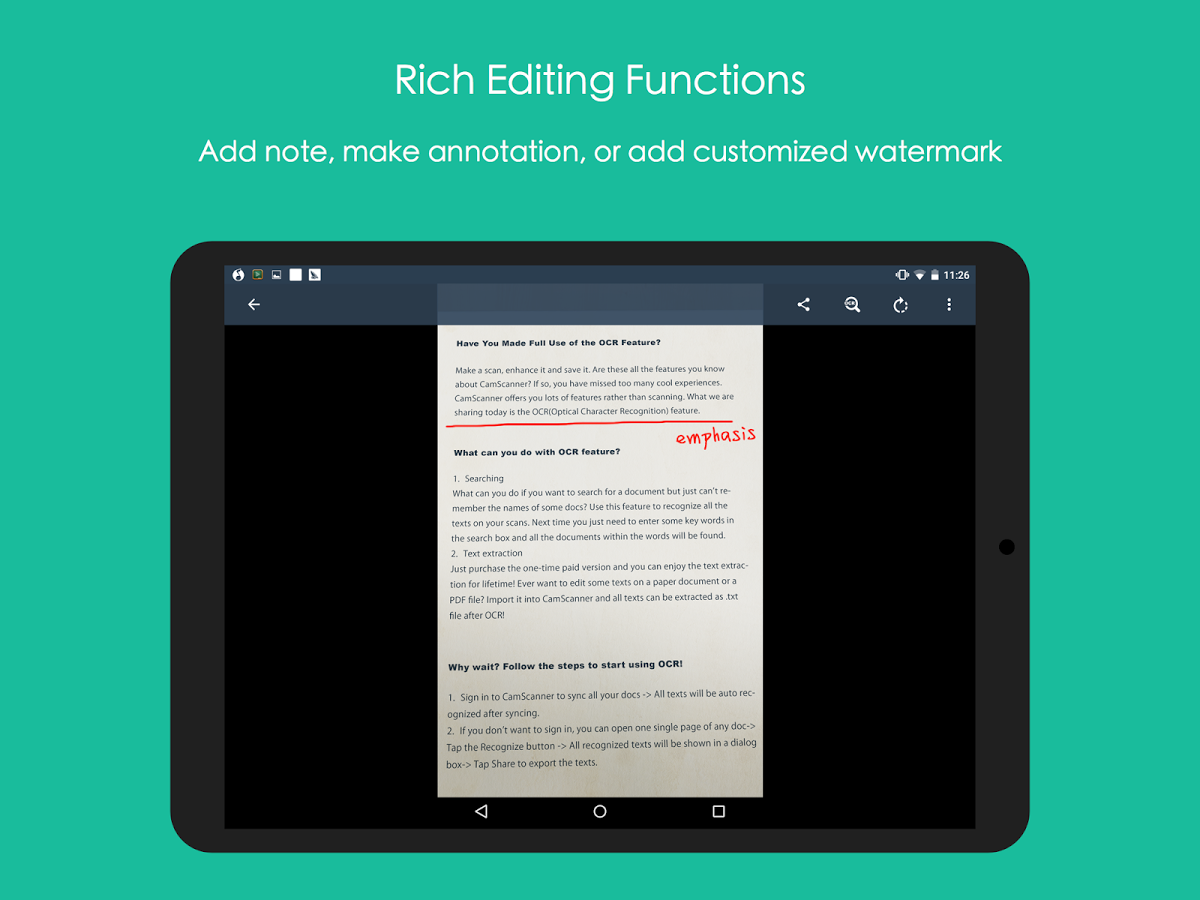 CamScanner gallery image