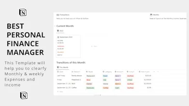 The Ultimate Personal Finance Tracker gallery image