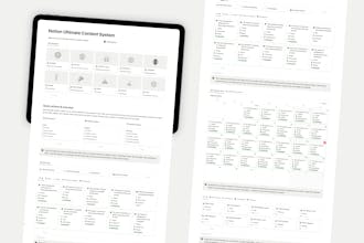 Notion Ultimate Content System gallery image