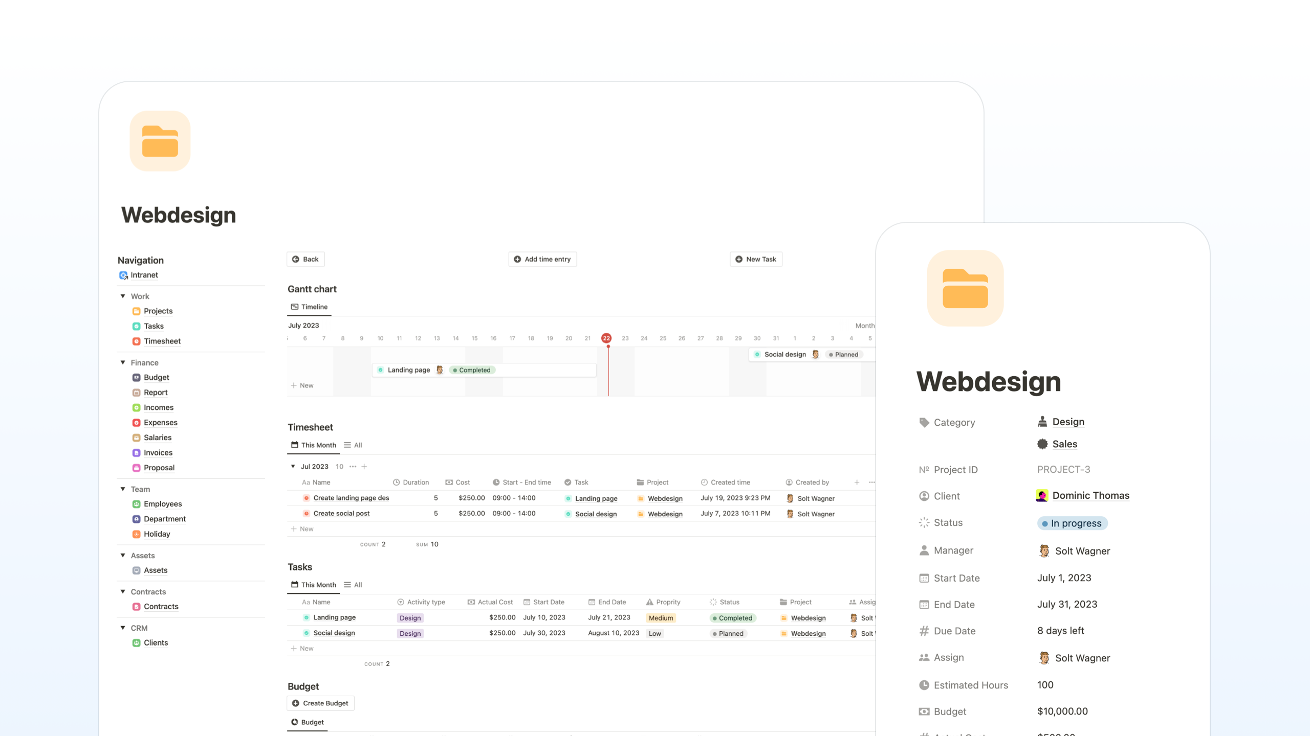 Intranet Business OS - Управление успехом проекта от цитаты до наличных медиа 5
