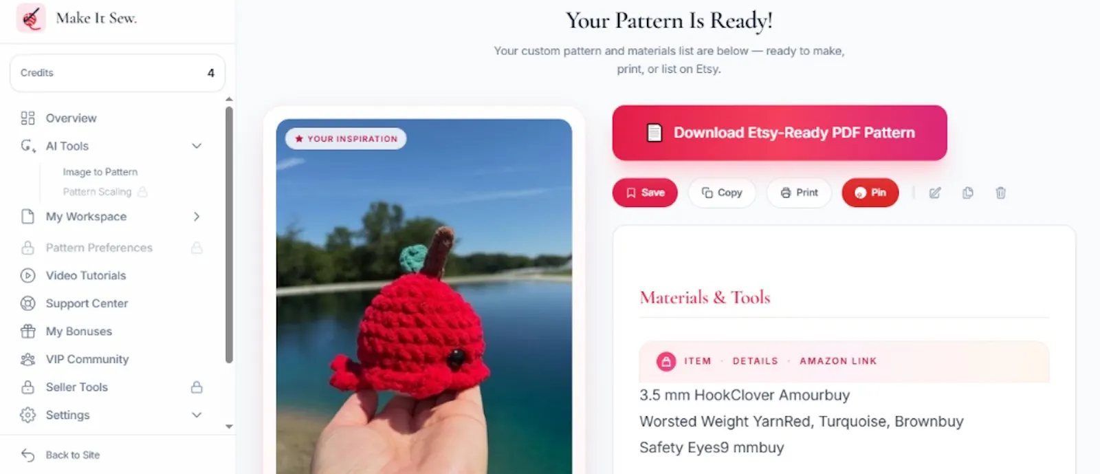 Make It Sew Crochet screenshot 5