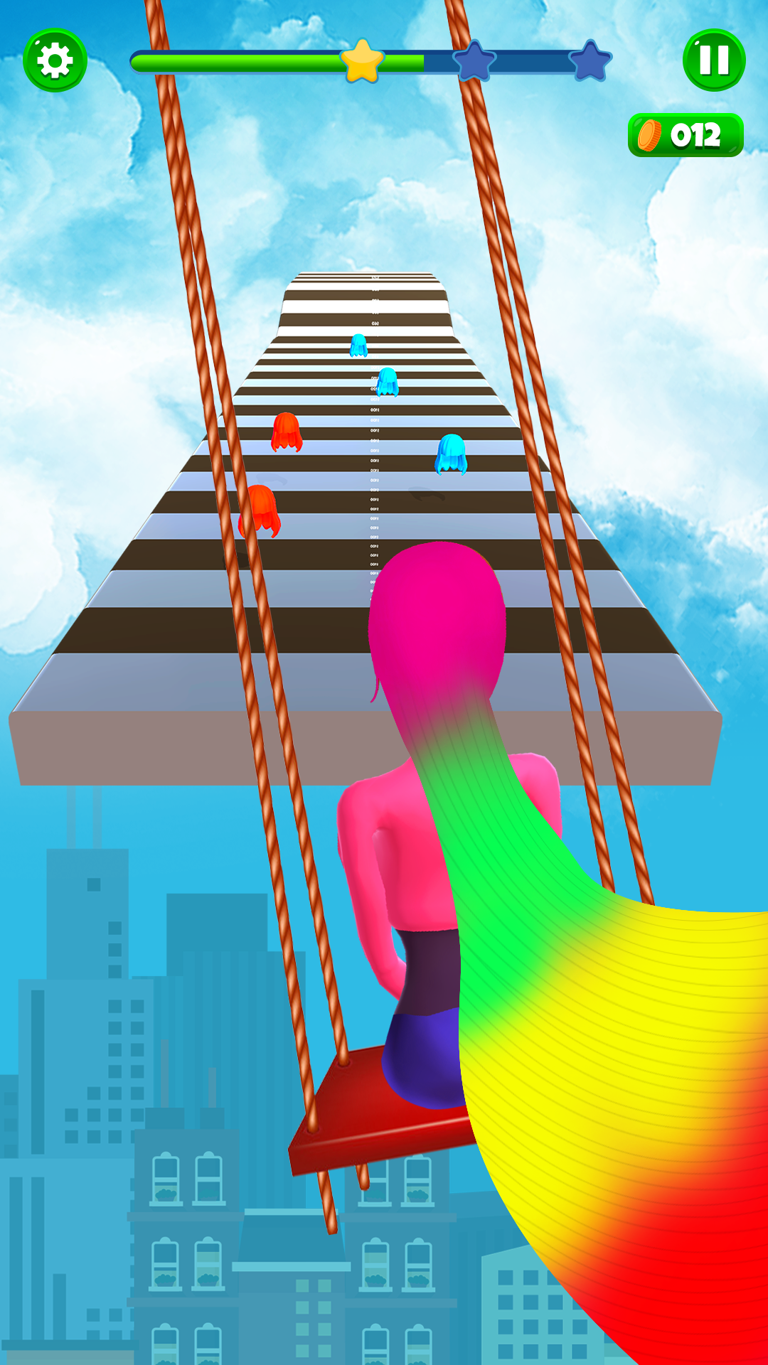 조조 댄스 헤어 레이스 3D 게임 - Google Play에서 최고의 재미 긴 헤어 챌린지 게임. 미디어 2