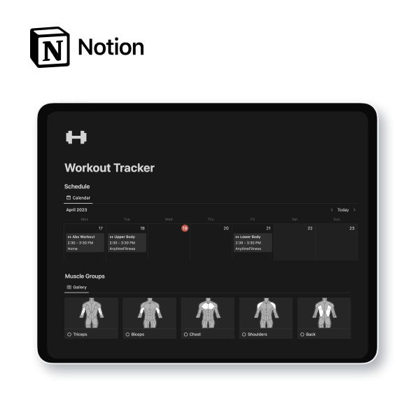 Begriffs -Workout -Tracker